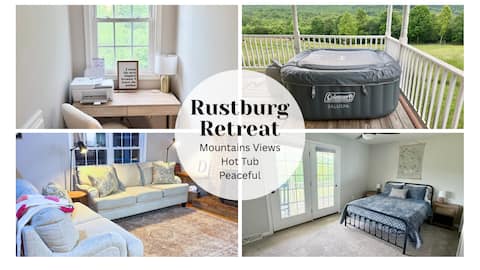 RustburgRetreat-3 kings/pet friendly/hot tub