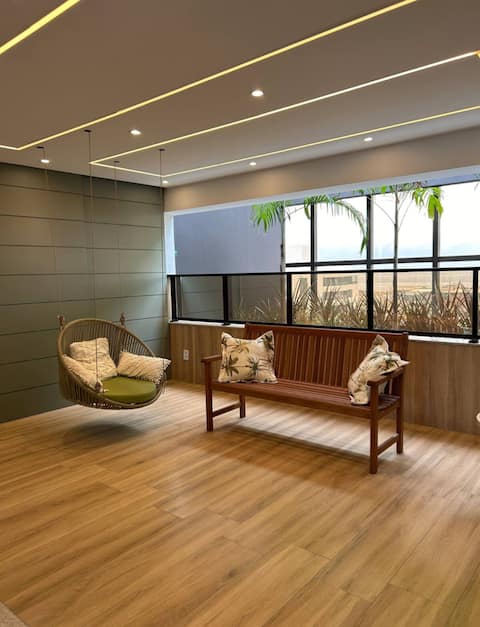 Top Airbnb: Solaris Studio - Near the Convention Center em Jardim Armação
