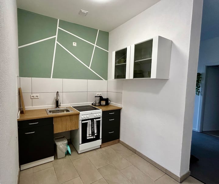 Moderne Monteurwohnung Mit Parkplatz & Wlan - Bensheim
