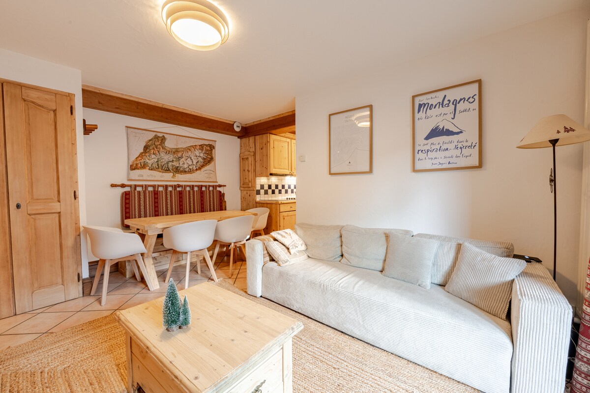Annonce Airbnb populaire: 2 Bedroom Alpine Heaven. Pool/SPA à Chamonix Mont Blanc