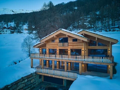New high standing chalet - mountain view.