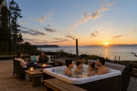 Oceanfront, Olympic National Park, Hot Tub+Game Rm