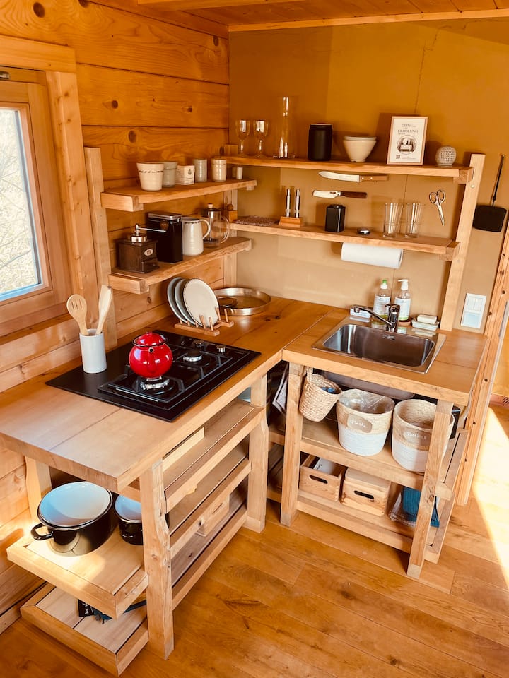 Tiny House Puramera & 
Nur 
Tiefenentspannung - Reinsberg
