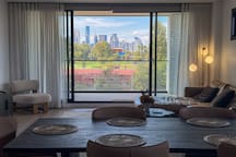 Luxury 3 bedroom apartment with park & city  views rental in Port Melbourne
