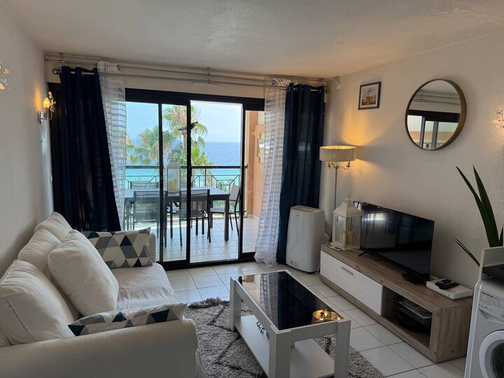 3 Pièces Vue Mer Et Piscine Au Bord De L'eau - Cannes