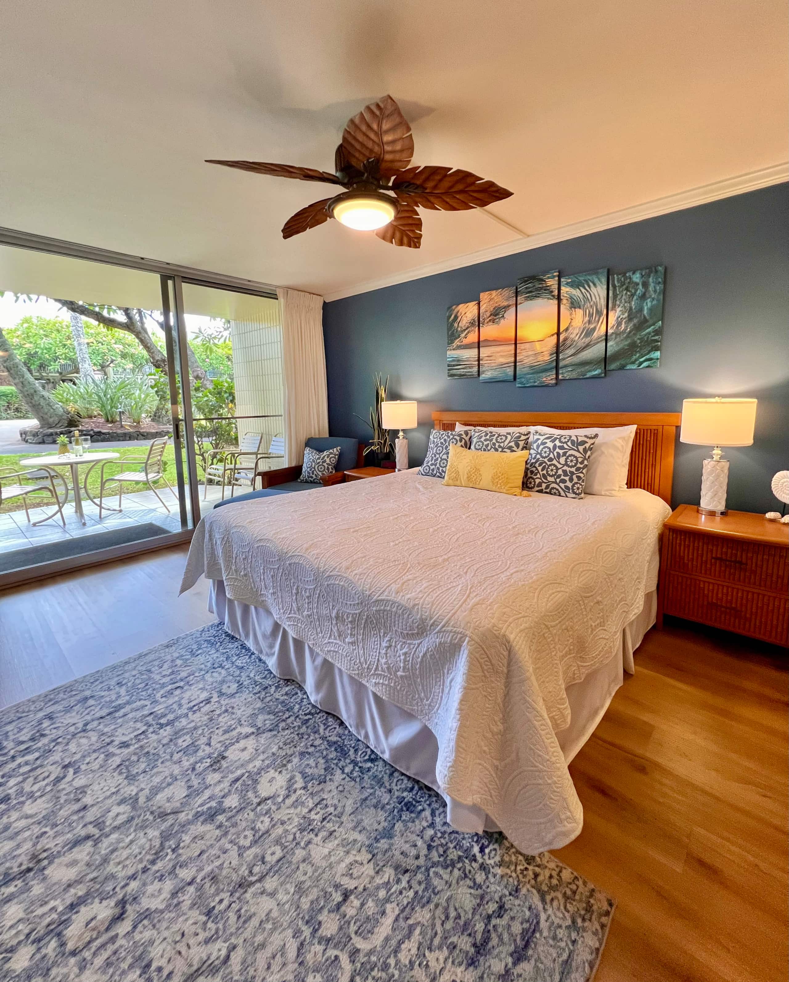 Steps to sand - Napili Bay ground floor AC + pools - Image 2