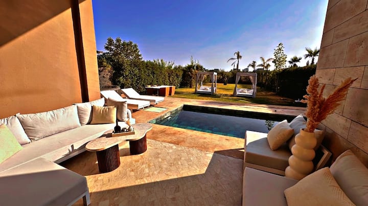 Villa Argan Golf, Piscine & Jacuzzi - Marrakesh