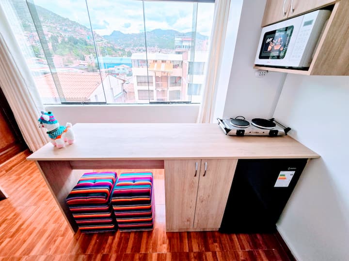 "Apu" Privado, Céntrico, Equipado Con Terraza - クスコ