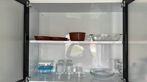 Airbnb em destaque: Kitnet 9 minutes from São José dos Campos with air conditioning em Jacareí