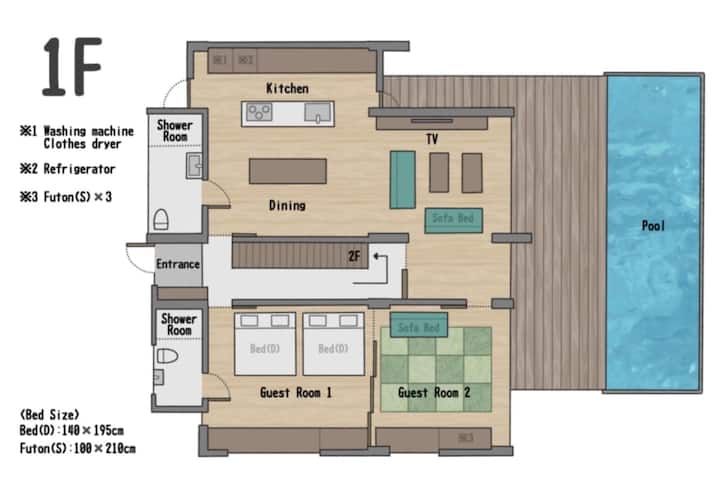 |Aozora Villa|entire Okinawa Private Pool Villa - Okinawa