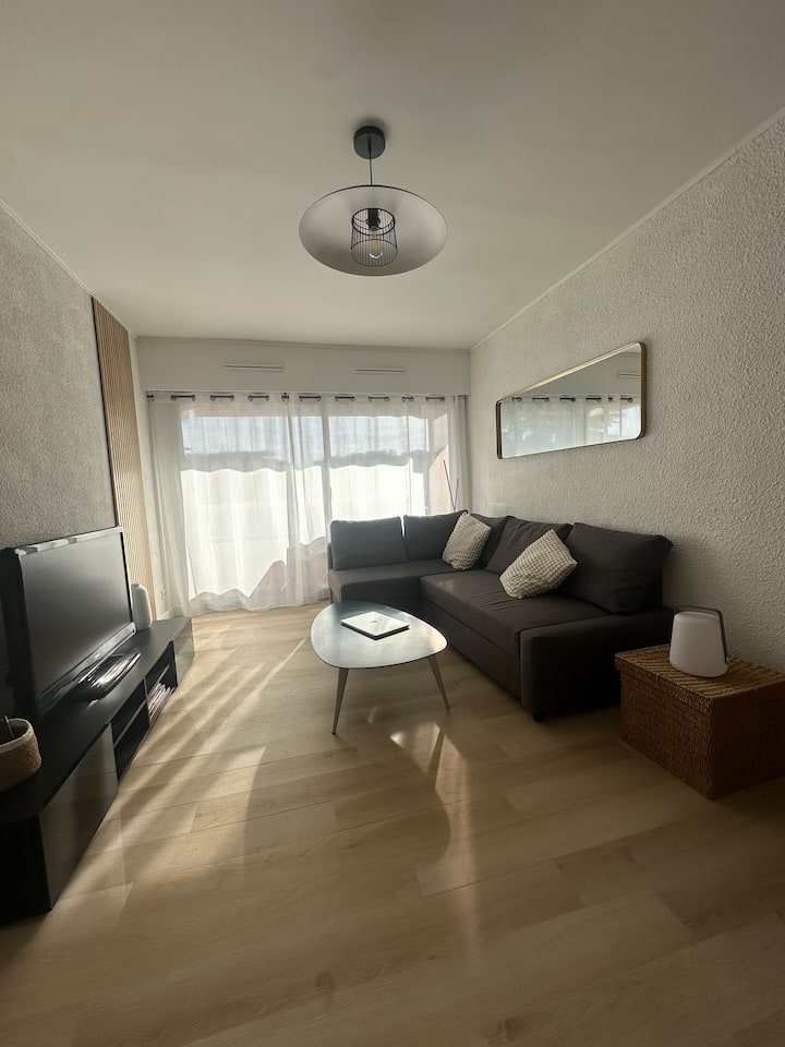 Plage à 2 Min•sous Les Pins •Balcon •Clim •T2 Cosy - Saint-Mandrier-sur-Mer