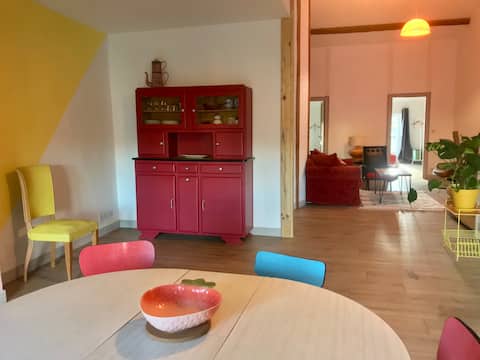 Heart of the city,
Private apartment with the host