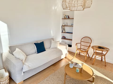 Popular Airbnb listing: A real cocoon 200 m from the sea and facing south! in Le Touquet Paris Plage