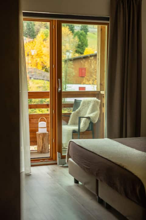Autumn in the Dolomites / Sass Pordoi Moena Penthouse