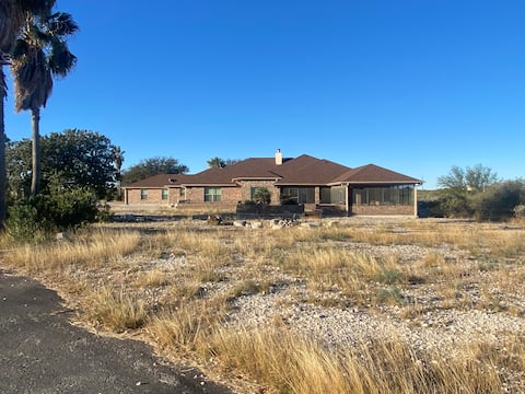Jones House at Lake Amistad