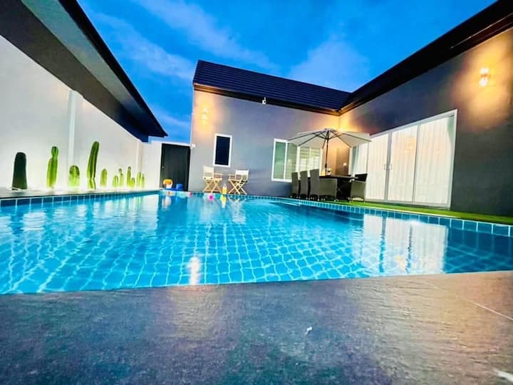 Boviie Poolvilla  ใกล้ทะเล - Cha-am