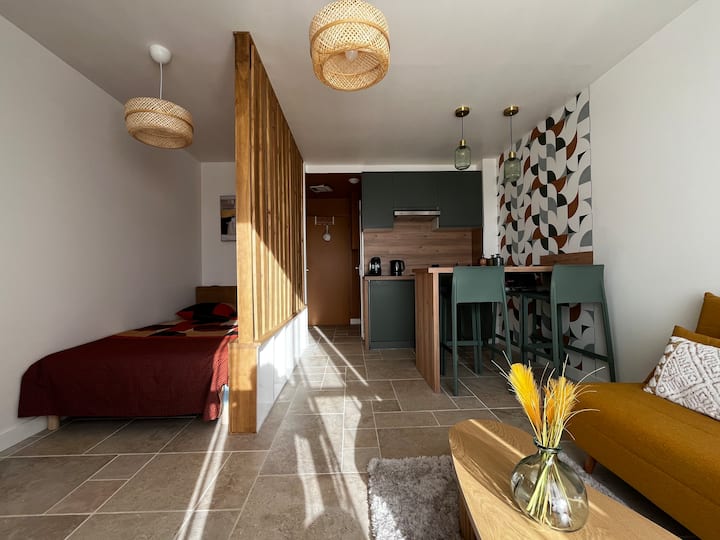 Studio Balcon Parking Privé - Montauban