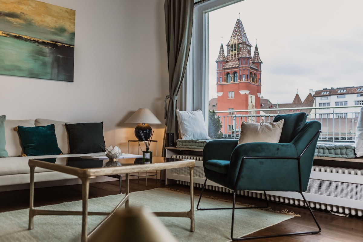 Popular Airbnb listing: The Penthouse Basel in Basel
