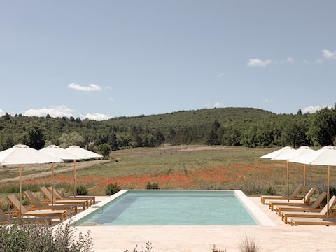 Provence private estate Gordes · Sleeps 26 · Pool