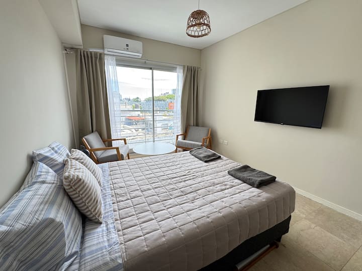 Квартира с 1 спальней в Barracas с бассейном