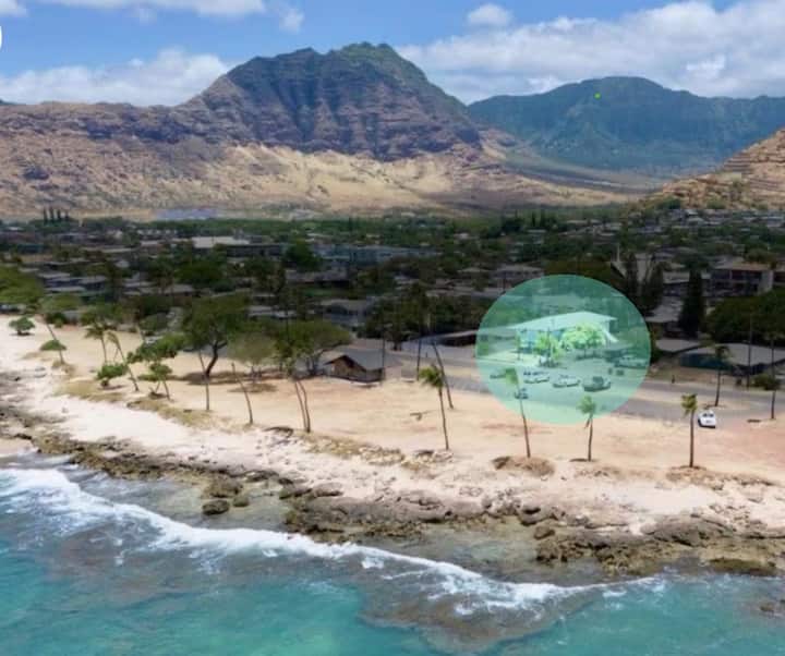 Beachfront 3br 2 Bath Best Ocean + Sunset Views - Waianae, HI