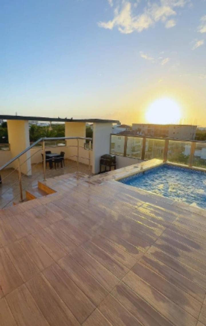 Photo inspiration: Sustainable Off Grid Penthouse Apartments For Rent With Private Pool Reference: Caleta Private Pool Penthouse Apartments For Rent In La Romana