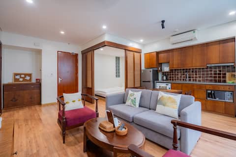 XOI Saka2 2BR-65m ² | Balcony | Lakeside | Kitchen @CBD