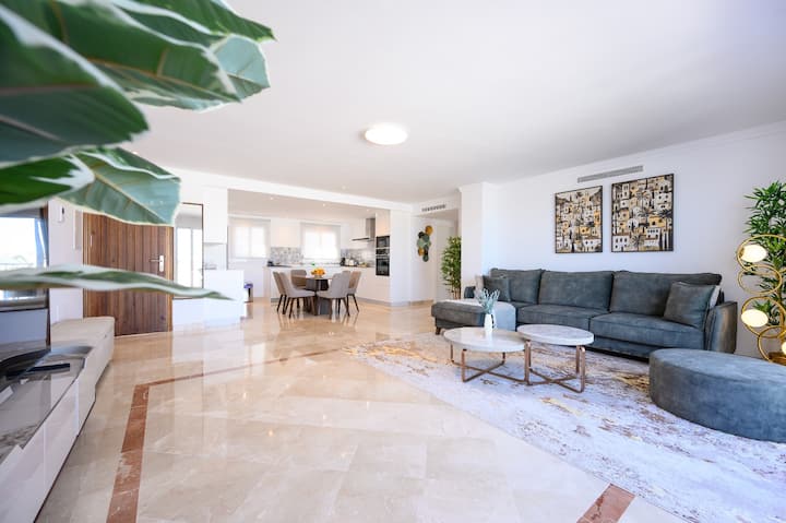 Luxury 2br W/sea View Spa&gym - Benahavís