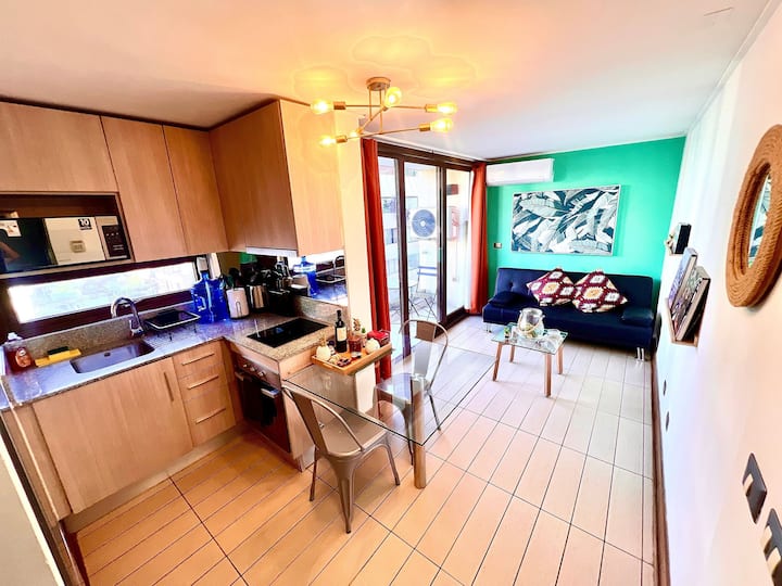 Las Condes Apt | Prime Location + Fully Equipped - Las Condes