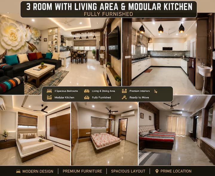 The White Outhouse At Banipark 3bhk (First Floor) - Jaipur
