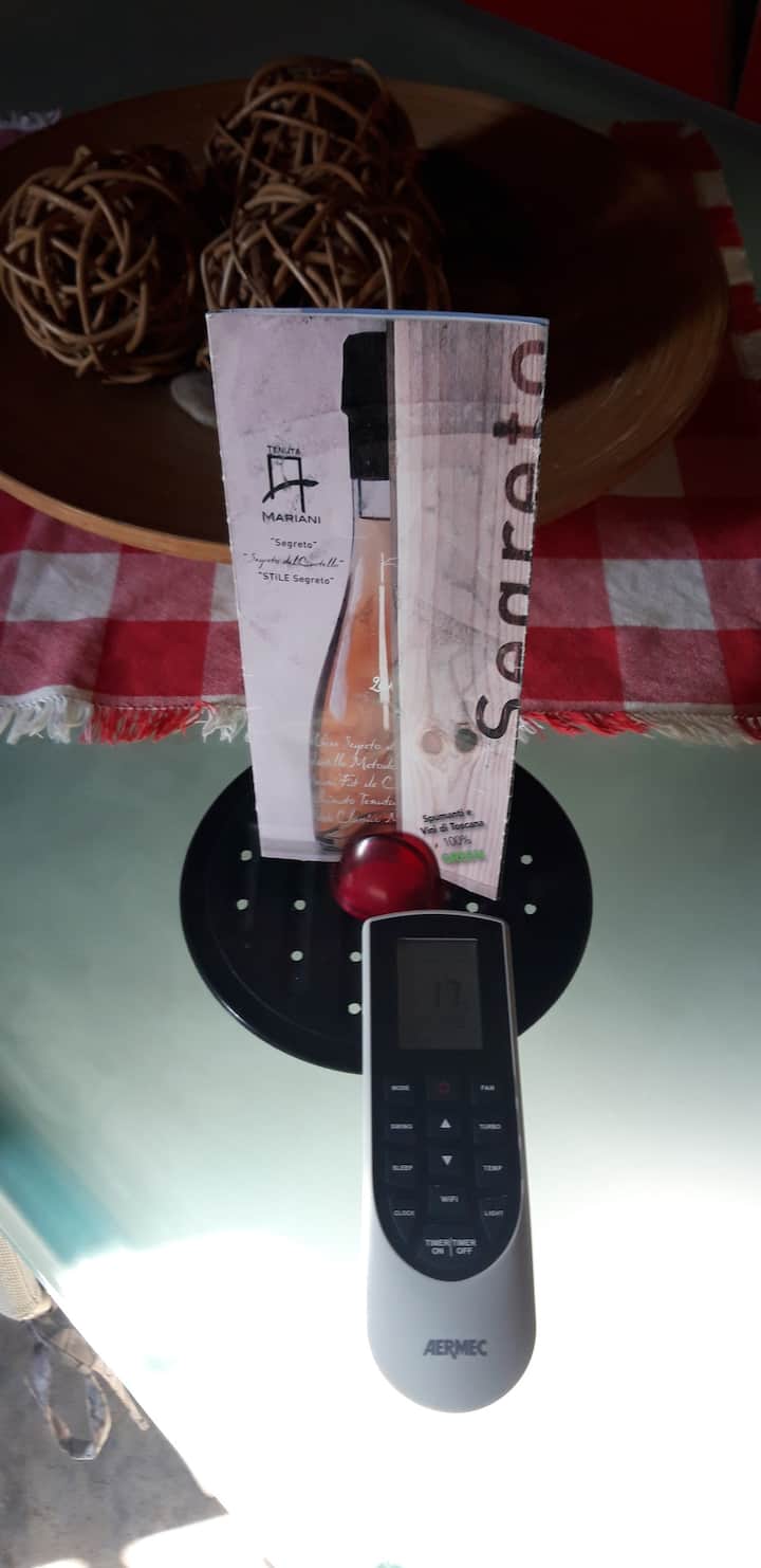 të dy dhomat janë me ajër të kondicionuar