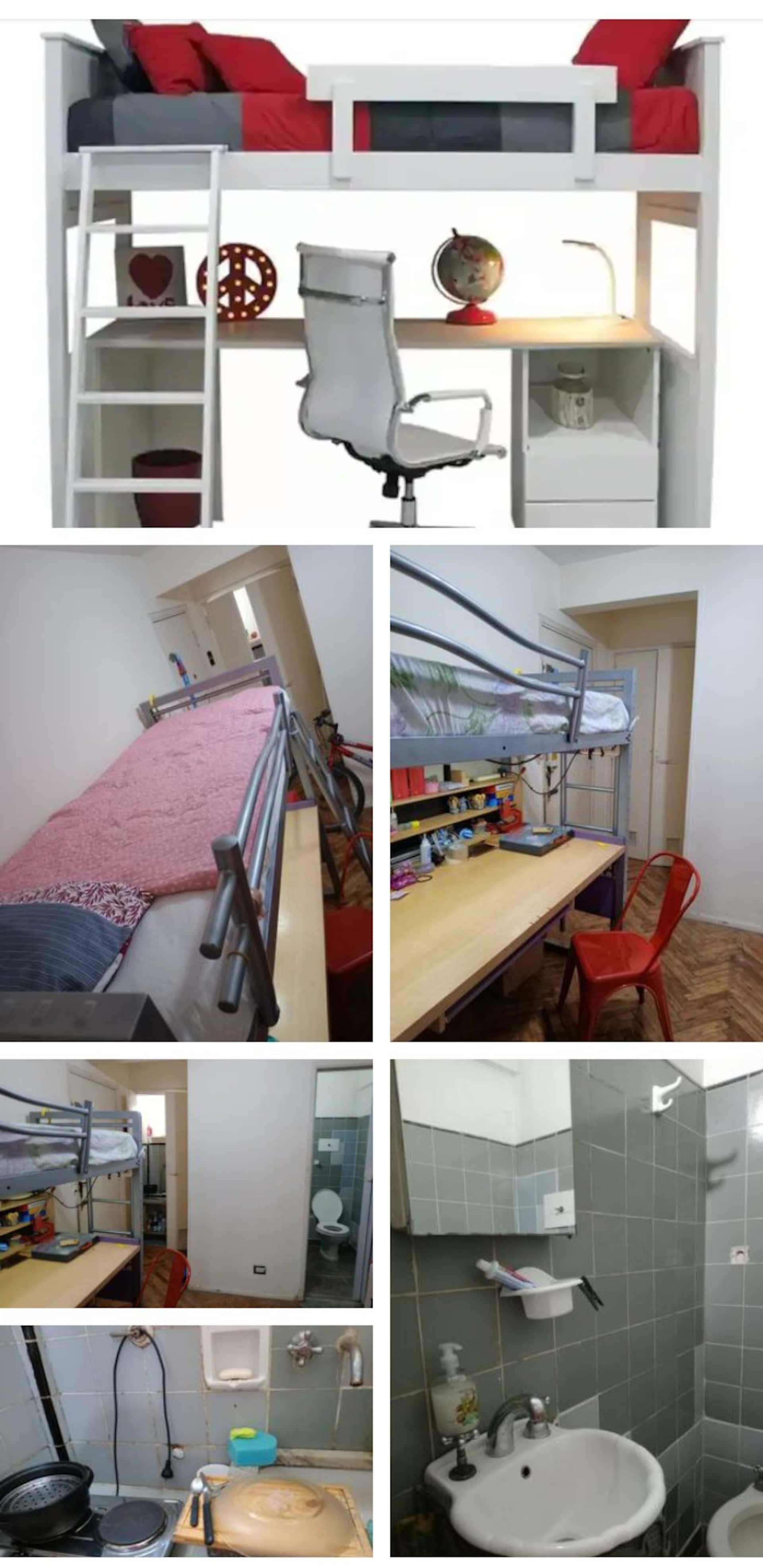 Комната в Balvanera