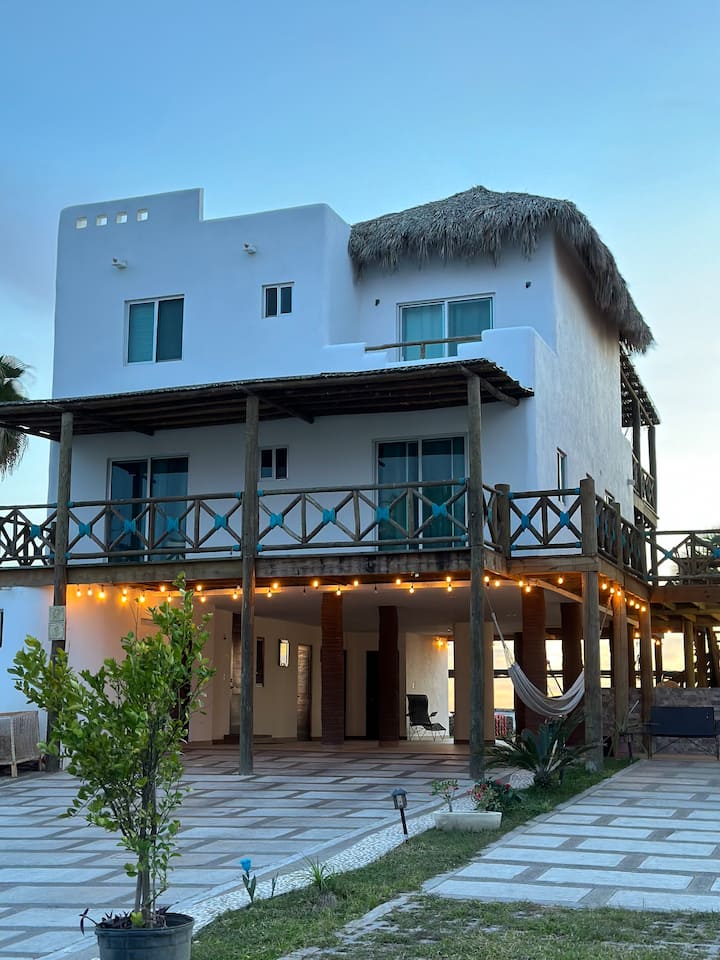 Beautiful beachfront house