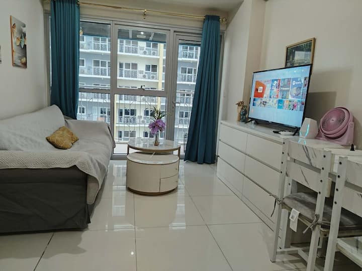 Bayshore 2 Balcony Seaview Fastwifi Tv Near Okada - Parañaque