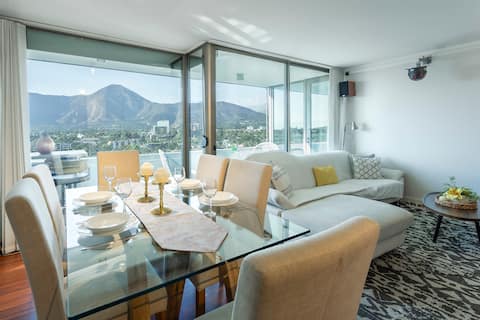 Family Apartment in front of Parque Arauco • Heating