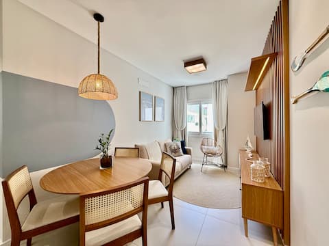 Imóvel de sucesso: With a swimming pool and air conditioning, close to the beach em Porto Alegre
