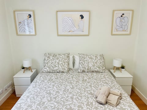 Warm and cozy in Burgos with private parking