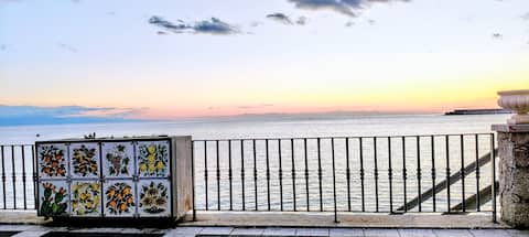 Lucy's home, 50 meters from the sea.