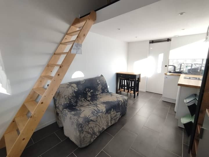 Studio Mezzanine Avec Extérieur Et Clim - Saint-Guilhem-le-Désert