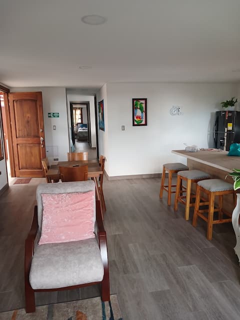 Successful Airbnb property: apartment with an excellent view in Filandia