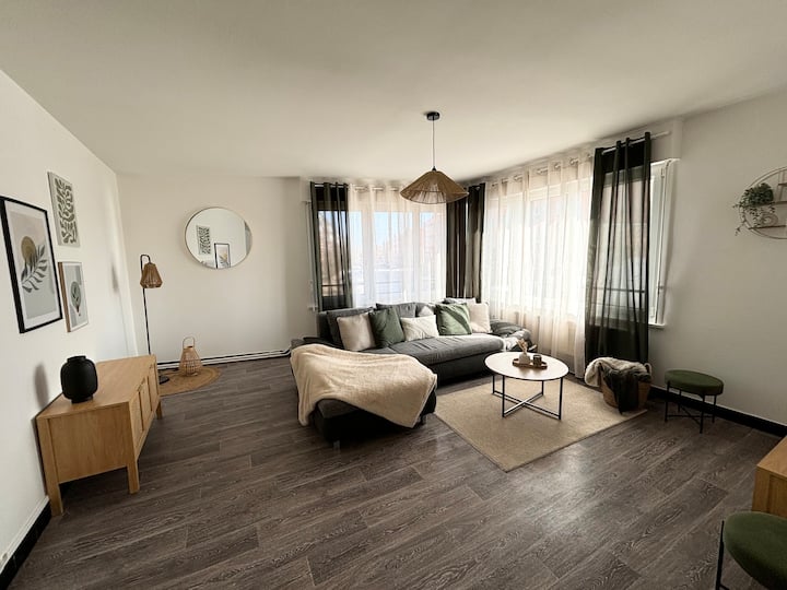 Spacious apartment.