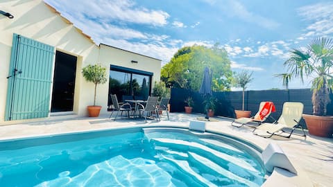 Two independent villas and 2 private pools