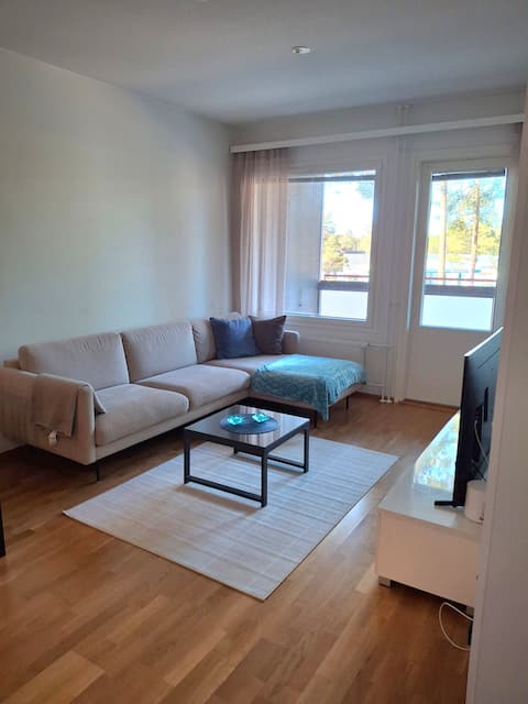 Successful Airbnb property: Two-room apartment, good transport connections in Oulu