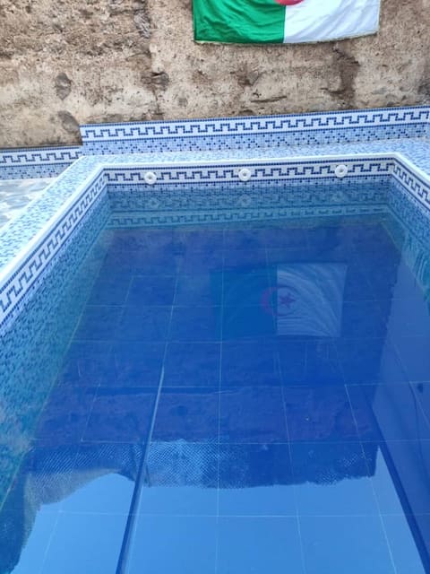 typical accommodation with swimming pool in the city center