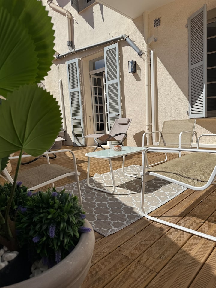 Grande Terrasse Centre Cannes Palais à Pied/plages - Cannes