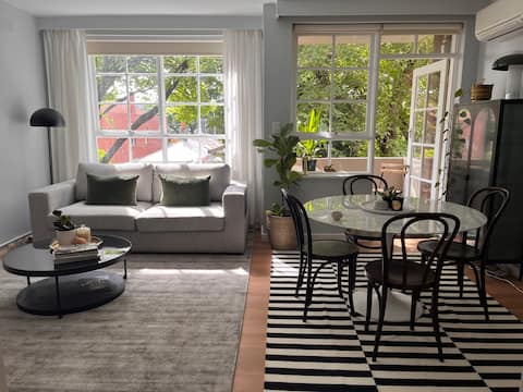 Tranquil stylish inner city