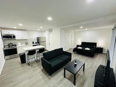 Top performing Airbnb: Peaceful Modern Apartment 7 Minutes from LoveField in Arlington Park