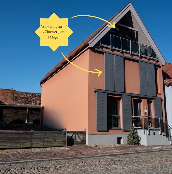 Stietz-villa "Zum Burgturm" - Plau am See
