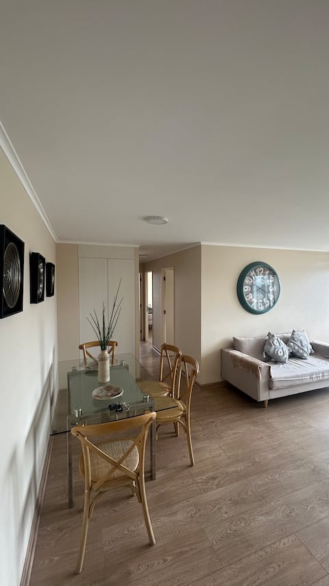 Spacious and central apartment for 5