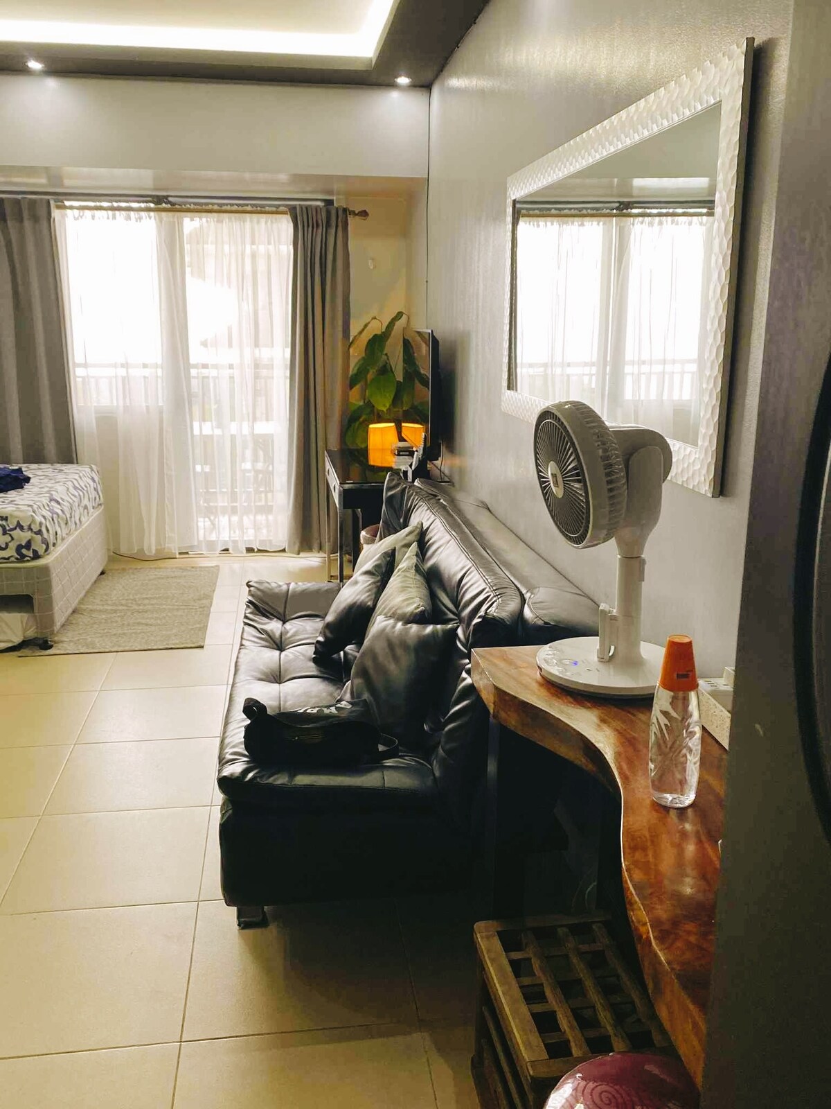 Desde la vista de la puerta de entrada